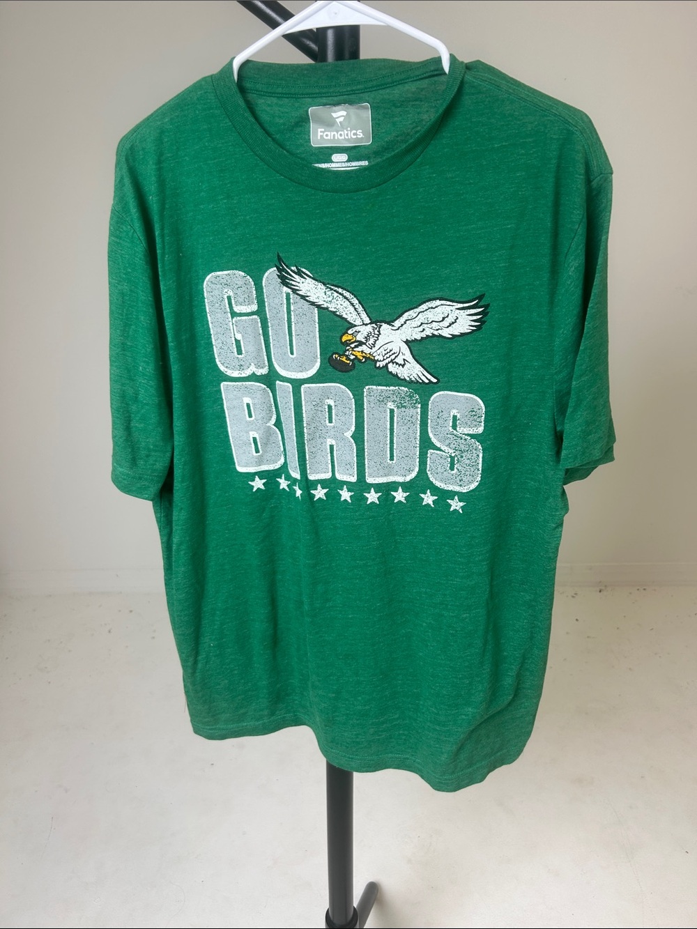 Fanatics Green 'Go Birds' Eagle Graphic Tee
